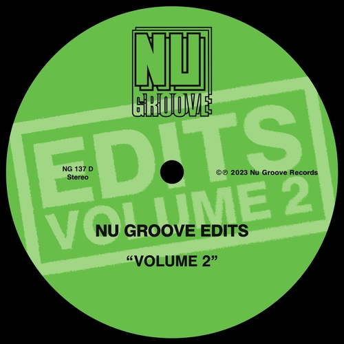 VA - Nu Groove Edits, Vol. 2 [NG137D]